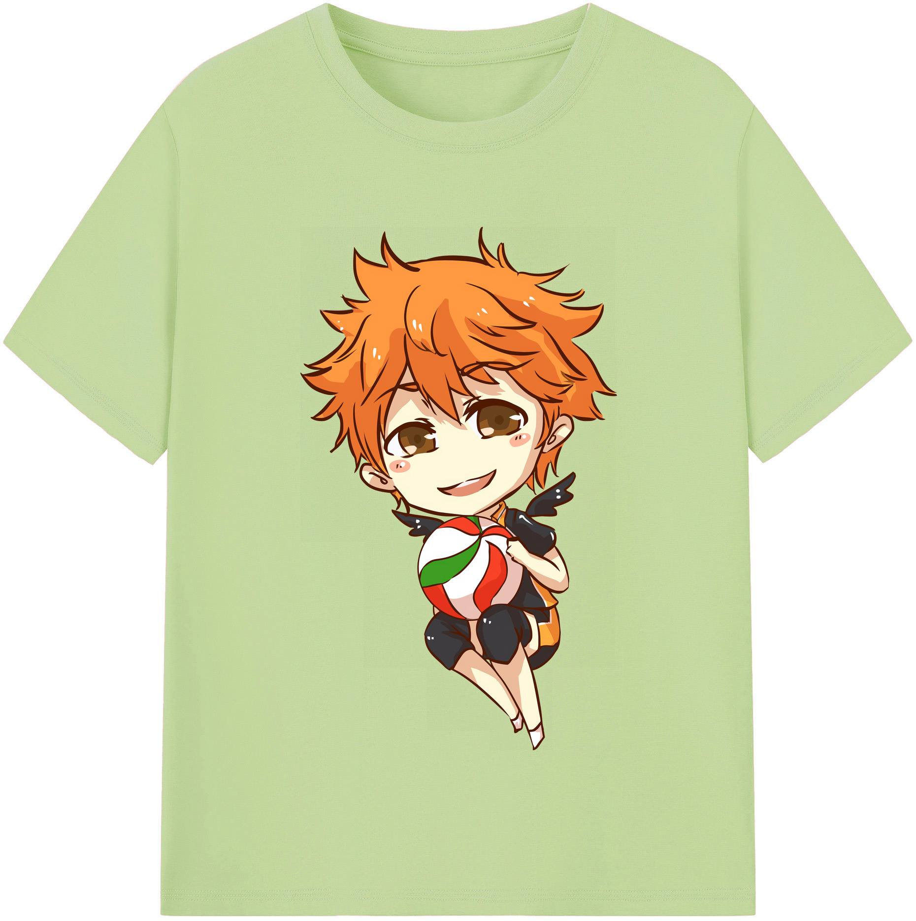 （画像用） ハイキュー!! Haikyu!! 綿100％半袖Tシャツ（フロントプリント）